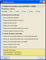 Contrôle de résistance au feu. Cliquez pour agrandir l'image