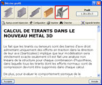 CYPE 3D. Structures métalliques. Cliquez pour agrandir l'image