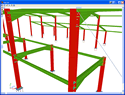 CYPE 3D. Structures métalliques. Cliquez pour agrandir l'image