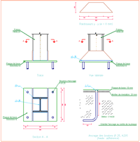 CYPE 3D. Plaques d'ancrage. Cliquez pour agrandir l'image